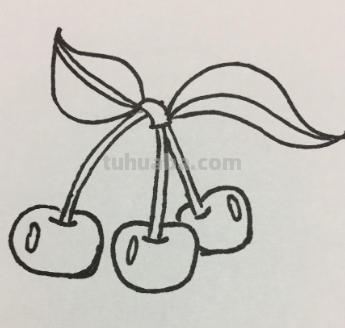 樱桃简笔画