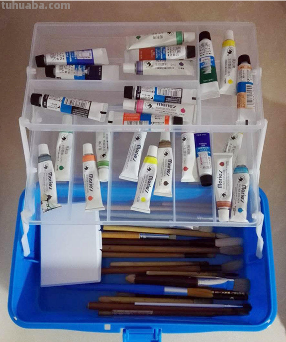 新手想学习水彩，你知道要买哪些工具吗？