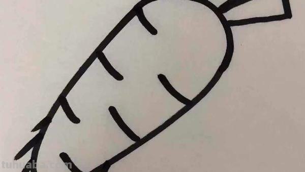 彩铅胡萝卜怎么画 水果蔬菜彩铅画教程？