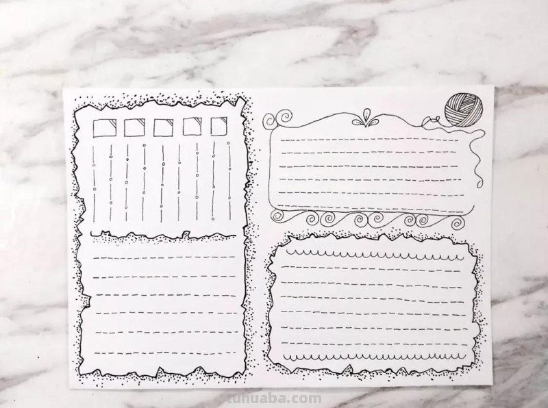 万能的手抄报模版来了，家长们收藏好，以后肯定能用着！纯干货