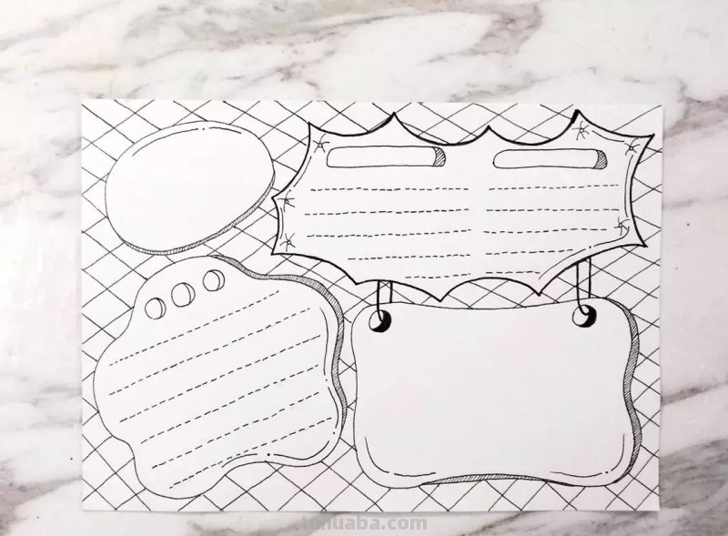 万能的手抄报模版来了，家长们收藏好，以后肯定能用着！纯干货