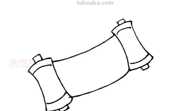 卷轴怎么画简笔画 卷轴简笔画怎么画？