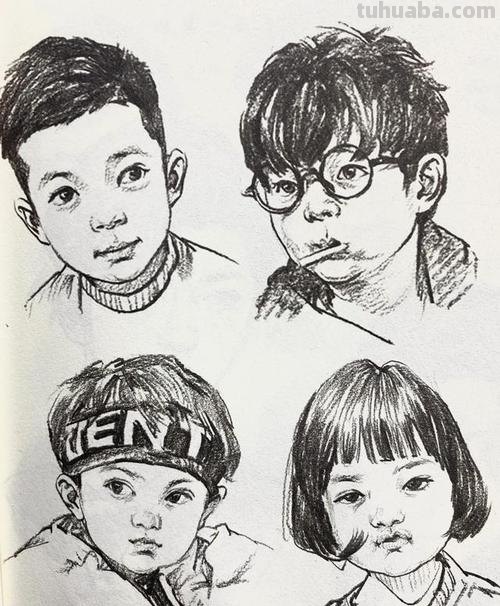 速写素材脸 联考速写可以画动漫脸吗?