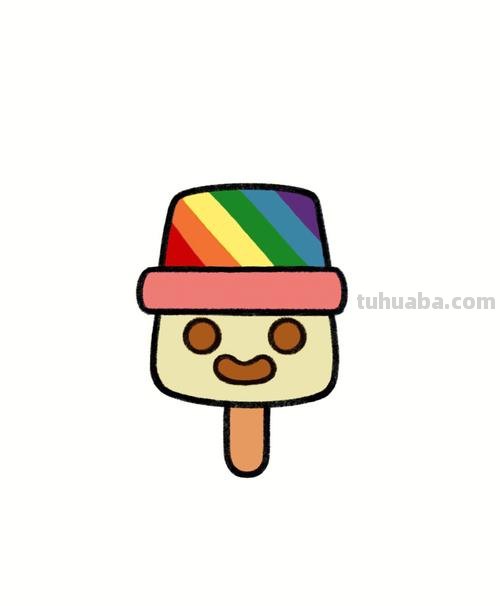 雪糕怎么画简笔画 冰淇淋简笔画怎么画?