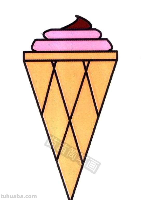 雪糕怎么画简笔画 冰淇淋简笔画怎么画? 雪糕怎么画简笔画 冰淇淋简笔画怎么画?