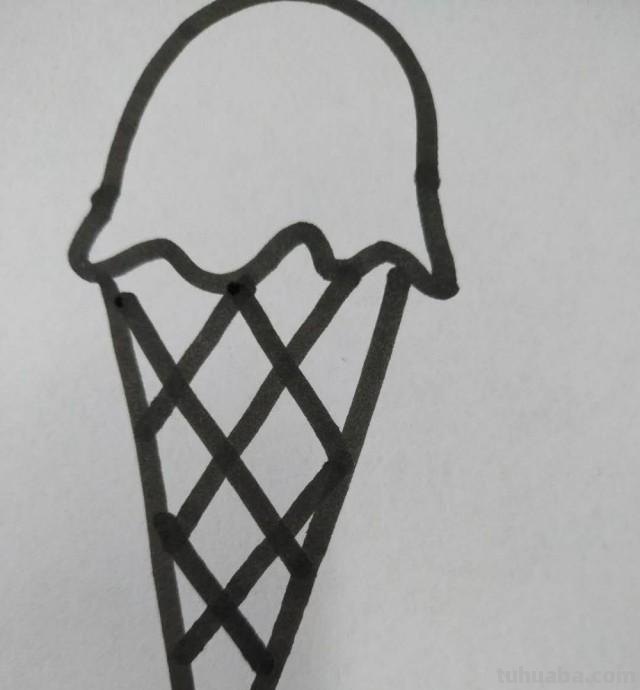 雪糕怎么画简笔画 冰淇淋简笔画怎么画? 雪糕怎么画简笔画 冰淇淋简笔画怎么画?