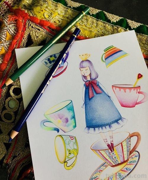 绘画｜彩铅画生活中的小物品，简约清新又富有生活气息