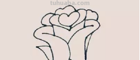 玫瑰简笔画怎么画 玫瑰简笔画怎么画