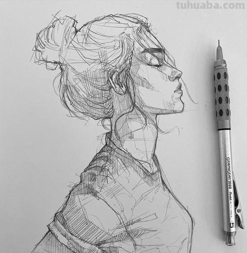 没错，就这样把线条撸直了，你的素描、速写就更完美