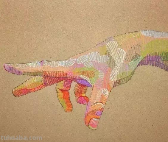 没错，就这样把线条撸直了，你的素描、速写就更完美