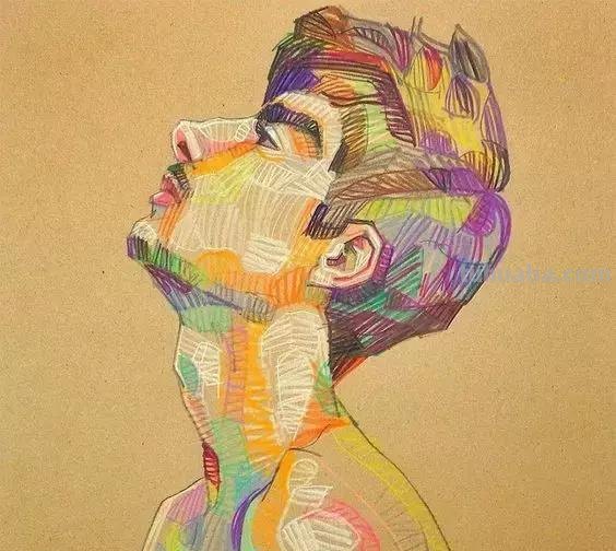 没错，就这样把线条撸直了，你的素描、速写就更完美