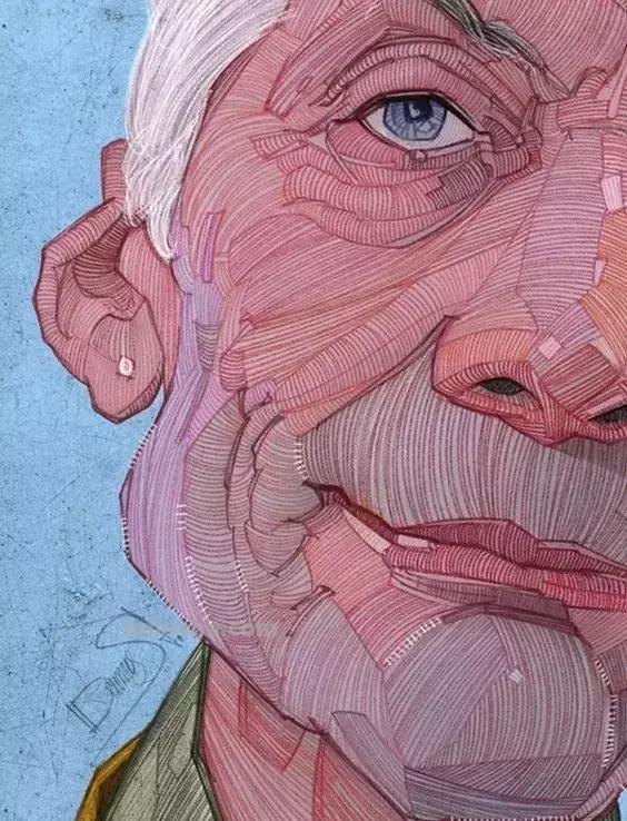 没错，就这样把线条撸直了，你的素描、速写就更完美