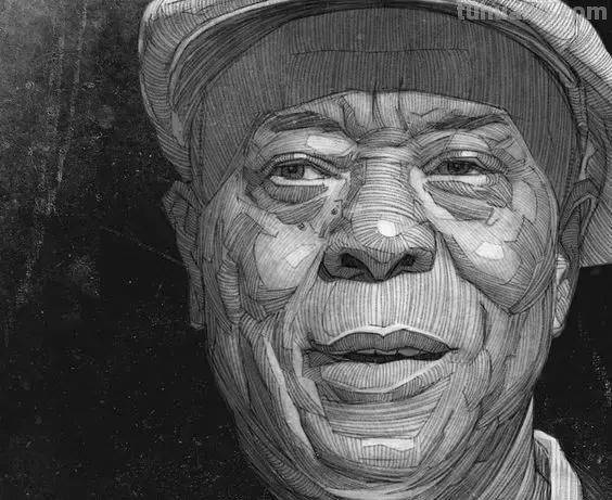 没错，就这样把线条撸直了，你的素描、速写就更完美