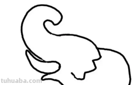 大象简笔画怎么画