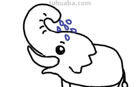 大象简笔画怎么画