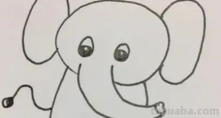 大象怎么画?