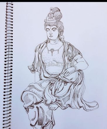 速写画技巧佛像 速写怎么才能画的快?