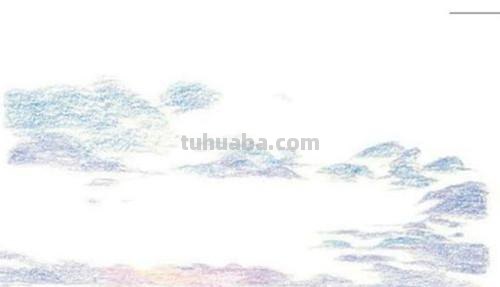 怎么用彩铅画云 如何用彩铅画云朵？