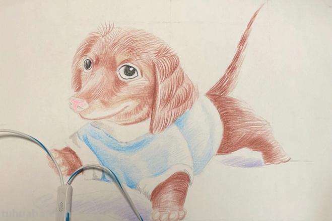 彩铅小狗怎么画简单 如何画小狗?