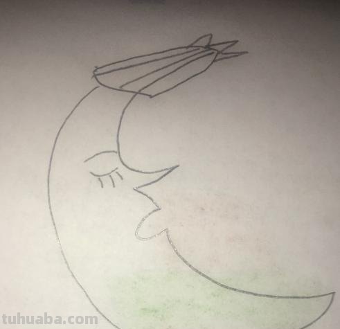 月亮怎么画简笔画 一年级教画夜晚星星和月亮? 月亮怎么画简笔画 一年级教画夜晚星星和月亮?