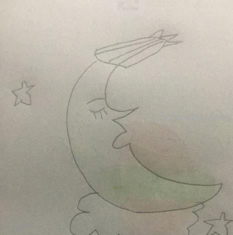 月亮怎么画简笔画 一年级教画夜晚星星和月亮? 月亮怎么画简笔画 一年级教画夜晚星星和月亮?