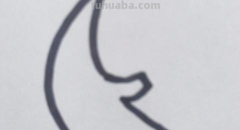 月亮怎么画简笔画 一年级教画夜晚星星和月亮? 月亮怎么画简笔画 一年级教画夜晚星星和月亮?