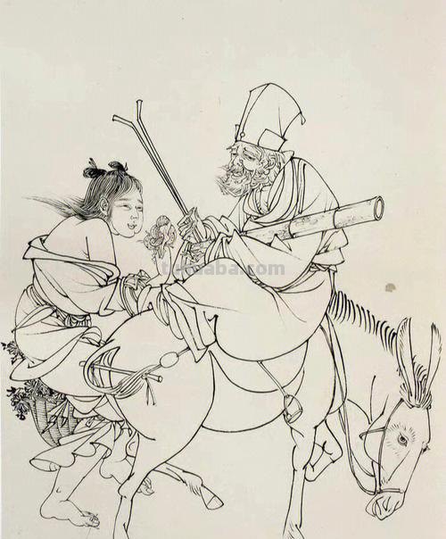 人物白描作品欣赏（第三辑）