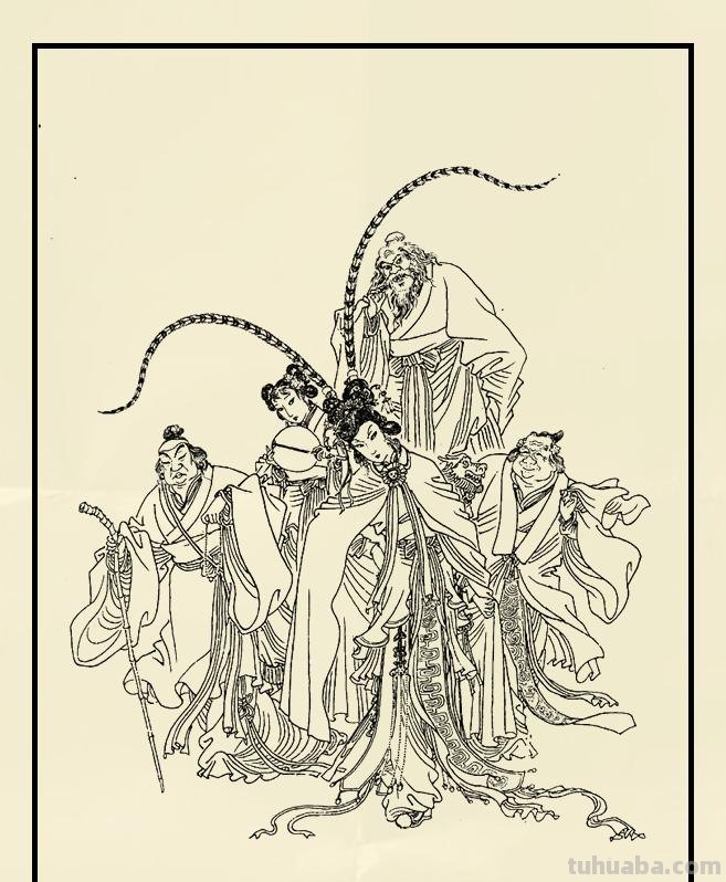 人物白描作品欣赏（第三辑）