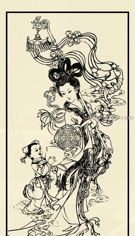 人物白描作品欣赏（第三辑）