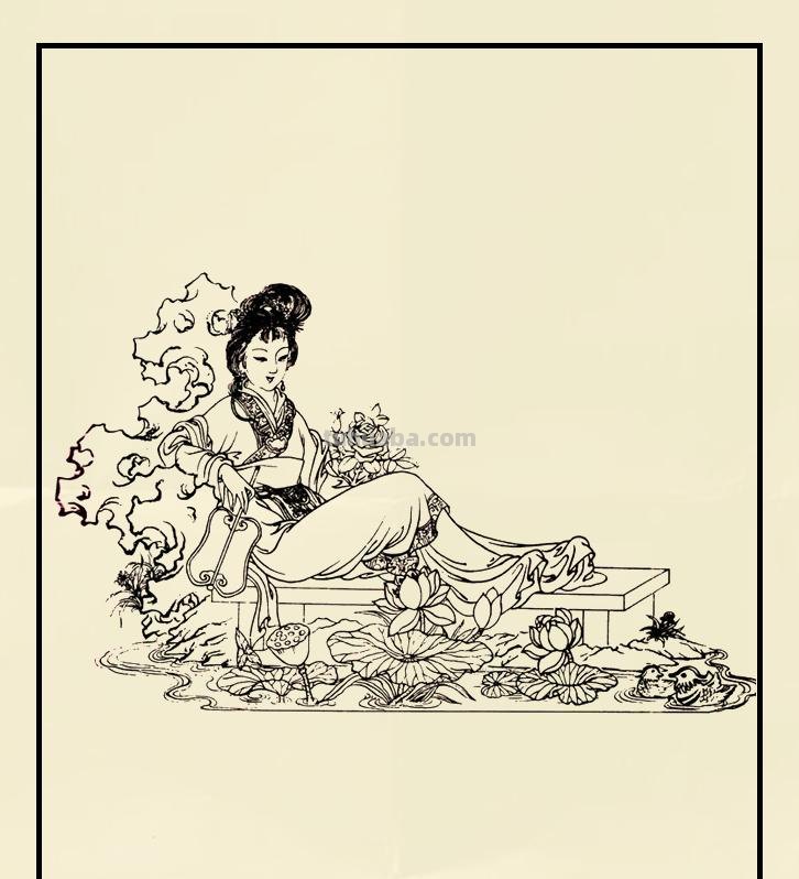 人物白描作品欣赏（第三辑）