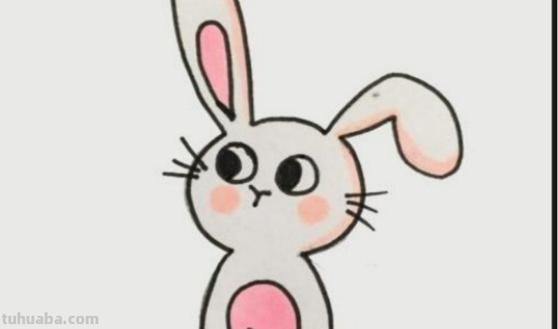 小兔子怎么画简笔画