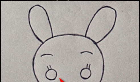 兔子的简笔画画法