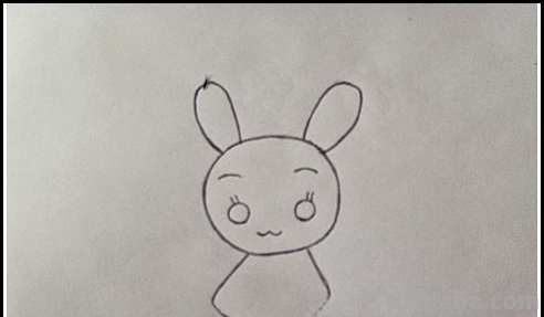 兔子的简笔画画法