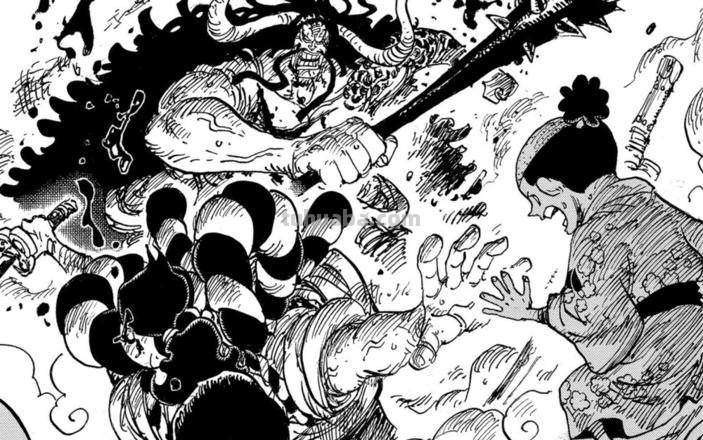 海贼王1064集:动画组新增漫画没有的内容,凯多果实能力觉醒