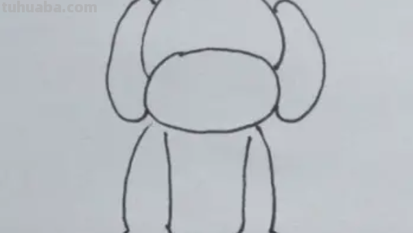 小狗的简笔画怎么画