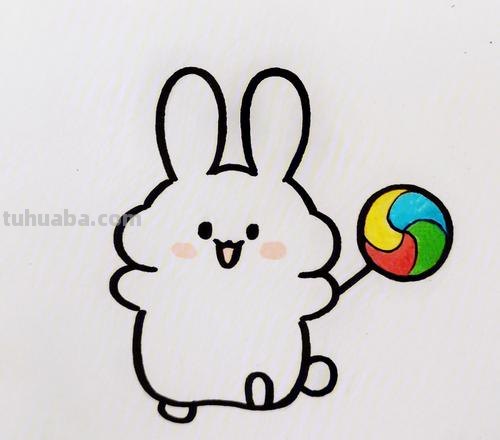 兔子简笔画的步骤 兔子简笔画的步骤图片