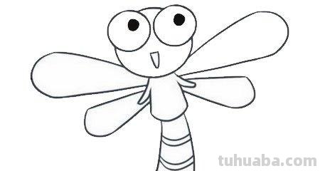 蜻蜓简笔画的步骤 蜻蜓简笔画的步骤是什么