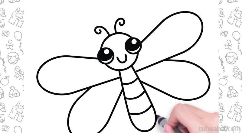 蜻蜓简笔画的步骤 蜻蜓简笔画的步骤是什么