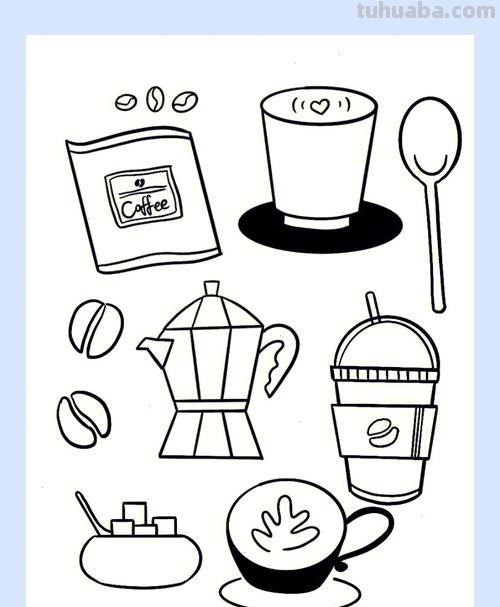 咖啡怎么画简笔画 咖啡小白基础入门？