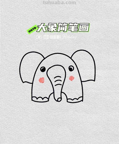 大象简笔画教程 大象简笔画教程视频