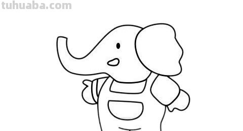 大象简笔画教程 大象简笔画教程视频