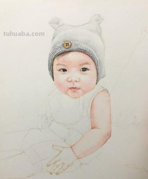 不用彩铅怎么画宝宝 宝宝简易画画教程？