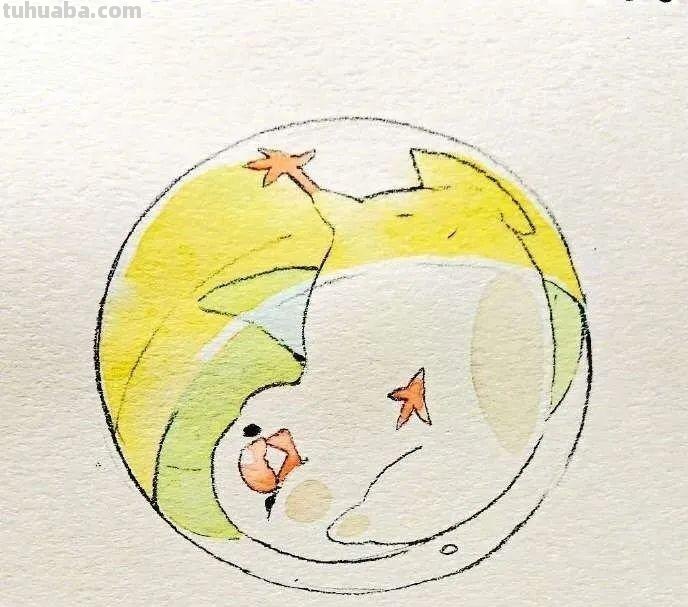 可爱小鸟！治愈系简笔插画作品
