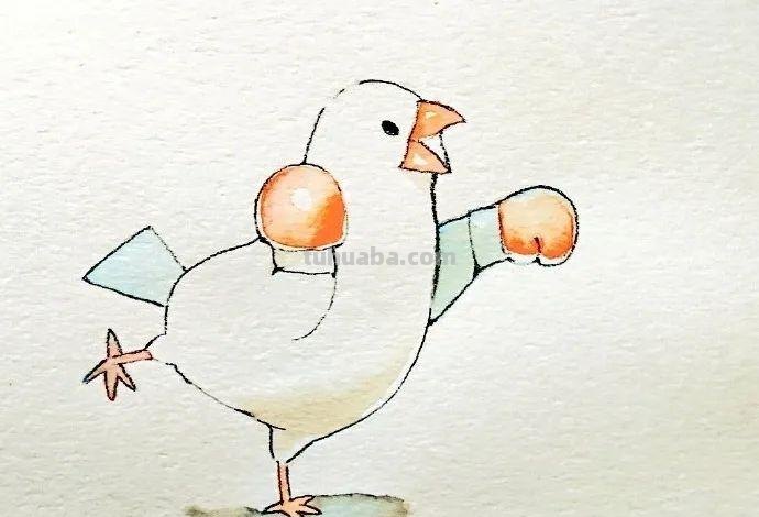 可爱小鸟！治愈系简笔插画作品