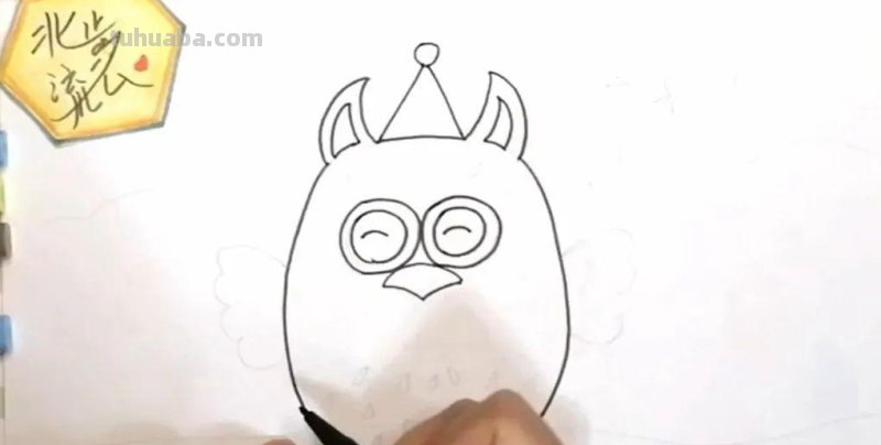 简单有趣的猫头鹰简笔画，让我们动手画起来吧