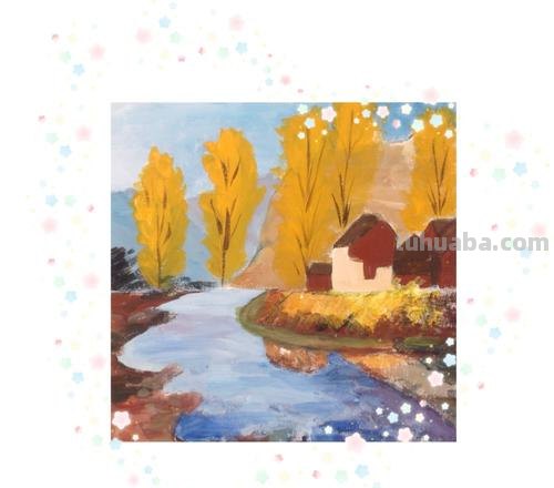 色彩颜料画:让画面更加丰富多彩