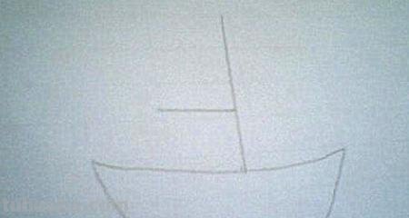 草船怎么画简笔画 二年级简单画船的画？