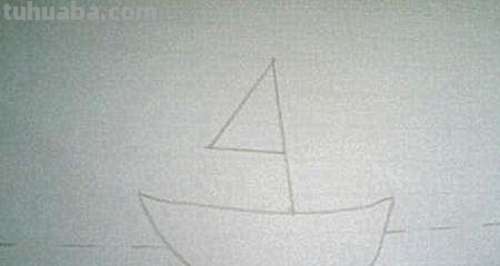 草船怎么画简笔画 二年级简单画船的画？