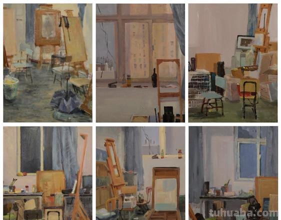 画室一角:探索角色彩及画室一角色彩场景