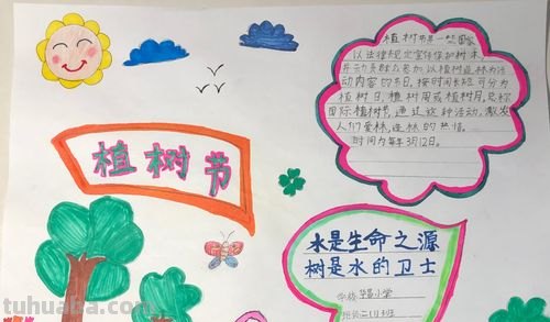 植树节的手抄报怎么画眉毛 儿童画眉毛的技巧和方法？